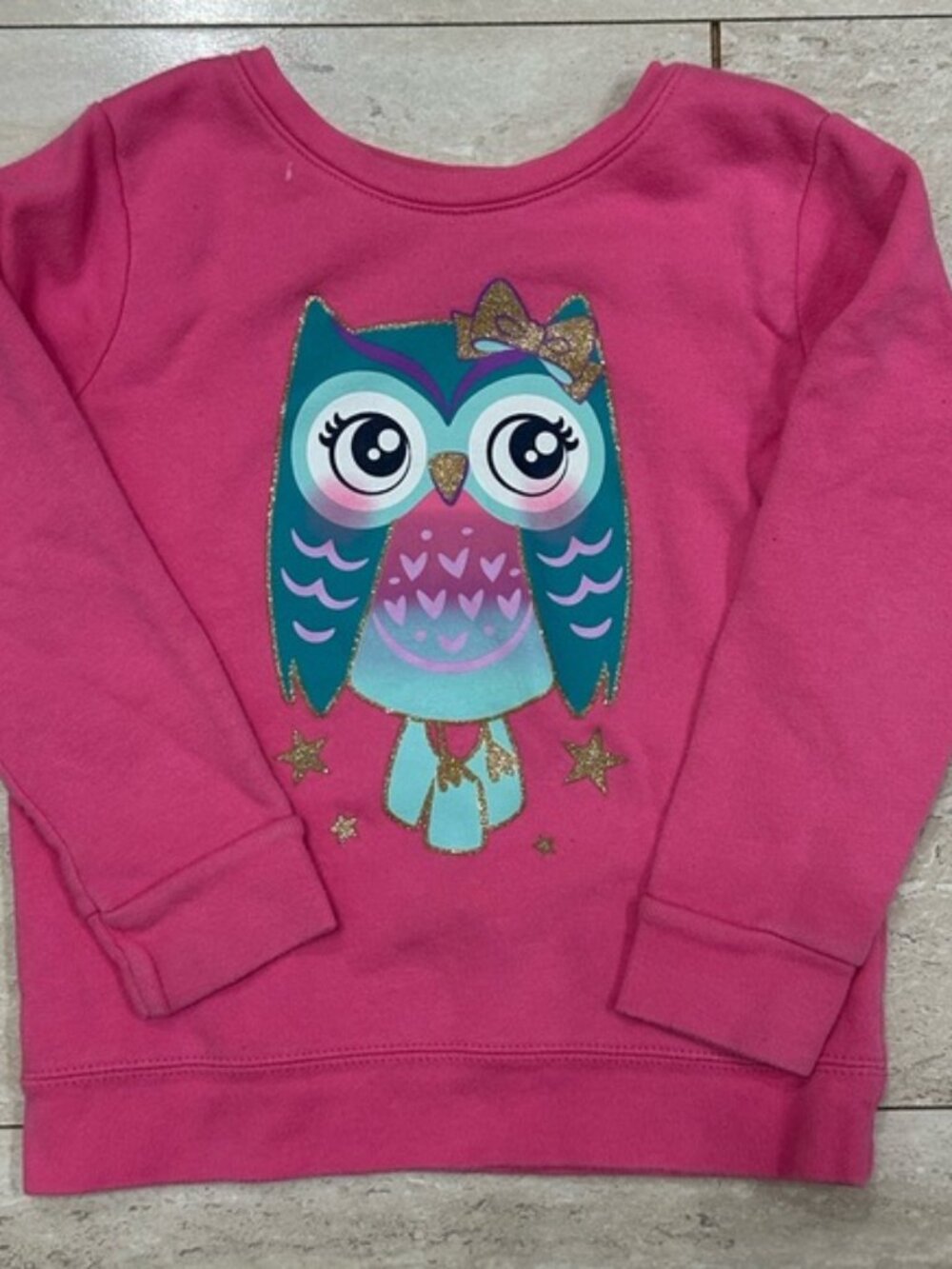 Garanimals Pink Owl Sweatshirt 4T